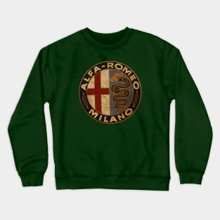 Alfa Romeo Milano Italy Crewneck Sweatshirt